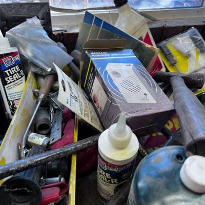 All the Tools on top of the Work Bench