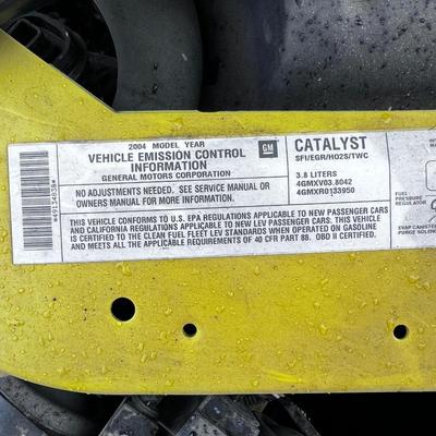 2004 Chevrolet Monte Carlo SS Mileage 93084