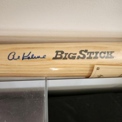 Al Kaline Signed Big Stick Baseball Bat w COA