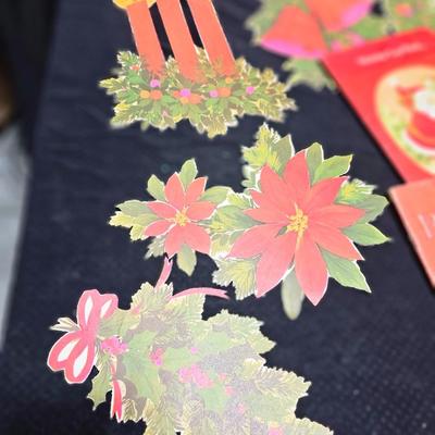 Vintage Christmas Ephemera, old booklet story books and paper decor