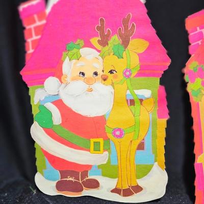 Vintage Christmas Ephemera, old booklet story books and paper decor