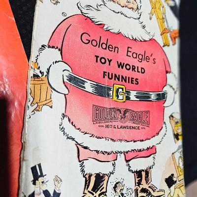 Vintage Christmas Ephemera, old booklet story books and paper decor