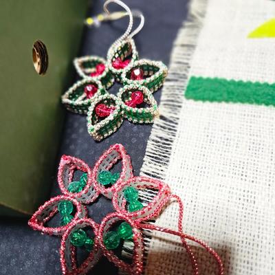 Vintage Christmas decorations - ornaments - candles and more