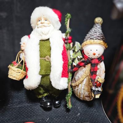 Christmas decorations - pewter - snowmen - Potpourri - ornaments and more