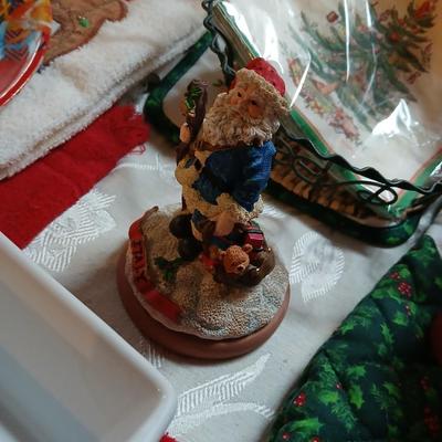 Everything Kitchen Christmas - Platters - Towels - Candle holders - table cloths and more