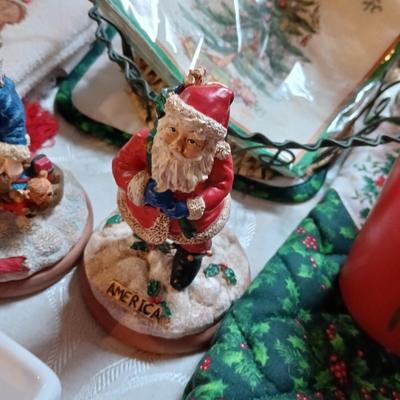 Everything Kitchen Christmas - Platters - Towels - Candle holders - table cloths and more