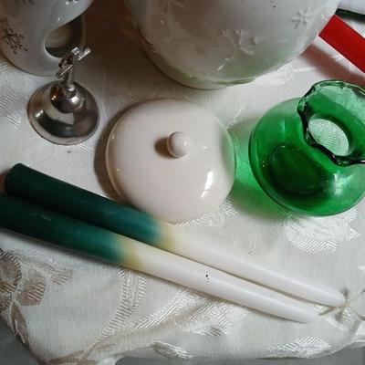 Everything Kitchen Christmas - Platters - Towels - Candle holders - table cloths and more