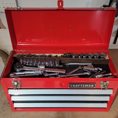 Craftsman Tool Box With Tools (WC-EL)