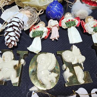 Everything Angel Christmas - With a vintage Burwood Products MCM NOEL