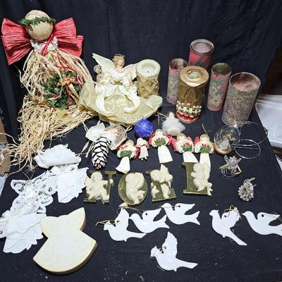 Everything Angel Christmas - With a vintage Burwood Products MCM NOEL