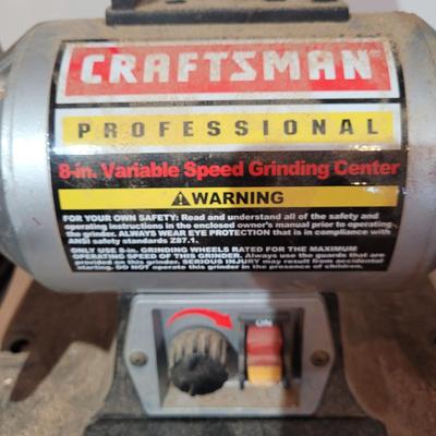 Craftsman 8-in. Variable Speed Grinding Center (WC-EL)