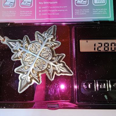 Sterling Silver Reed & Barton 1982 Christmas Cross