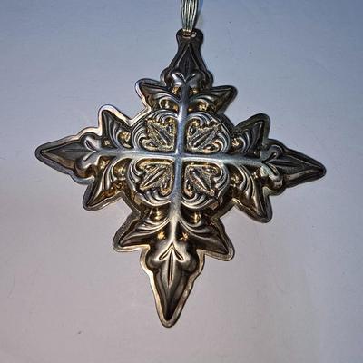 Sterling Silver Reed & Barton 1982 Christmas Cross