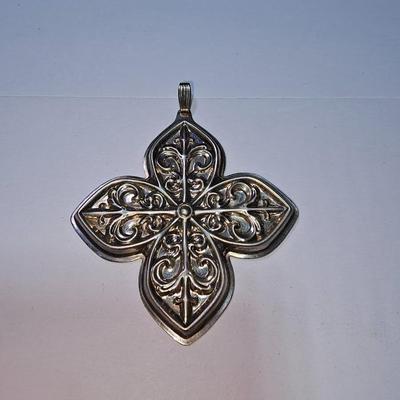 Sterling Silver Reed & Barton 1984 Christmas Cross
