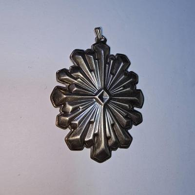 Sterling Silver Reed & Barton 1979 Christmas star