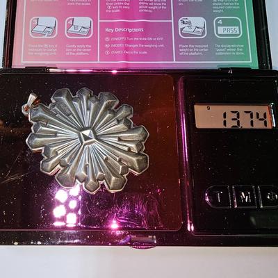 Sterling Silver Reed & Barton 1979 Christmas star