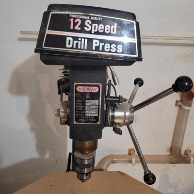 Nu-Way Twelve Speed Drill Press (WM-EL)