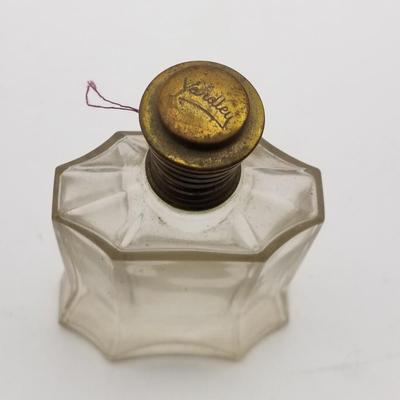 Lot of 14 Vintage Perfume Bottles Parfume Body Talcum Powder Old Spice Tin Glass Metal Locket Pendant Necklace Mushroom Boucheron Birds...