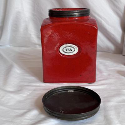 Ceramic Tea Canister and More for the Avid Tea Lover (K-DZ)