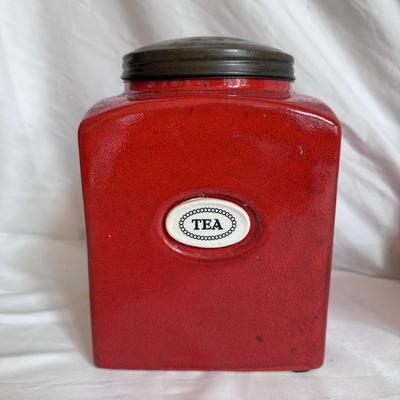 Ceramic Tea Canister and More for the Avid Tea Lover (K-DZ)