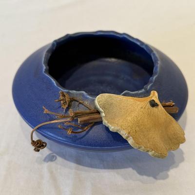 Asheville Tileworks Gingko Leaf Tile & More Ginkgo Pottery (L-HS)