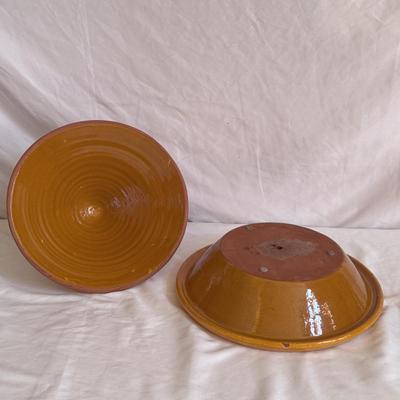 Bright Orange AcTuMorocco Tagine and Complementary Bowl (K-DZ)