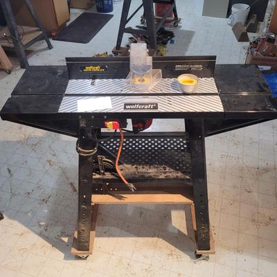 Wolfcraft Router Center and Freud Router (WC-EL)