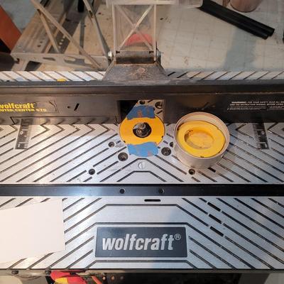 Wolfcraft Router Center and Freud Router (WC-EL)
