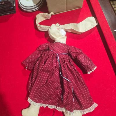 Defaced bunny
