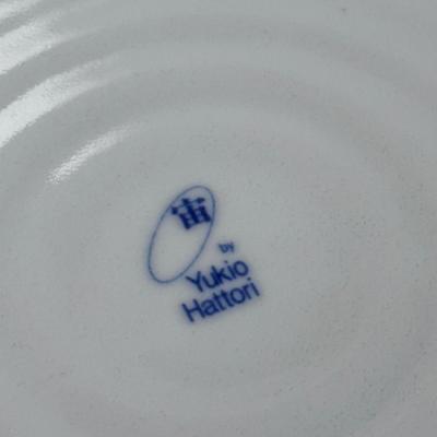 Yukio Hattori Plates and Other Blue and White Pottery (K-DZ)