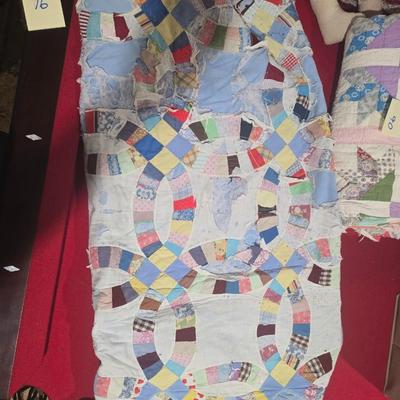 Hand sewn quilt