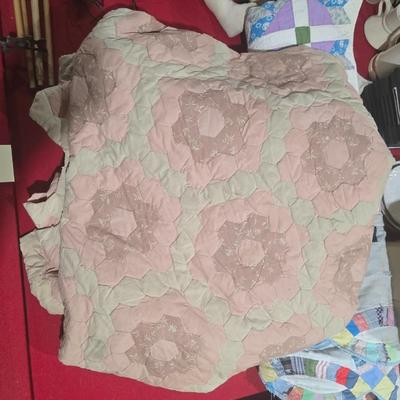 Pink quilt