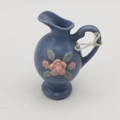 Lot of Made In Japan / Occupied Japan Miniatures Rose Pitcher Set of 6 Porcelain Dogs / Foxes, 3 Piece Peach Lusterware Bone China...