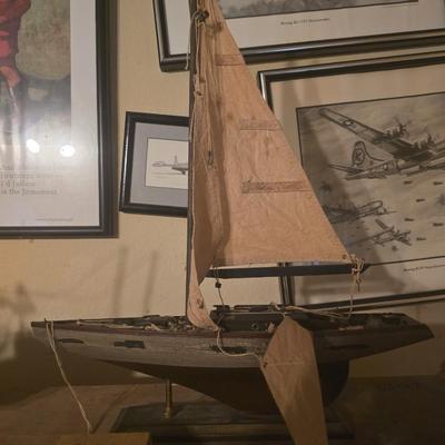Model boat