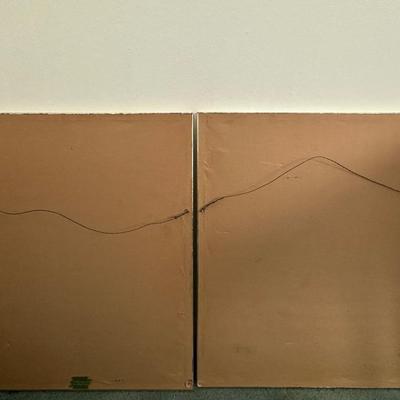 Pair of Framed Victorian Dress Illustrations from 1890s