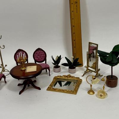 Doll House Furniture Collection Lot