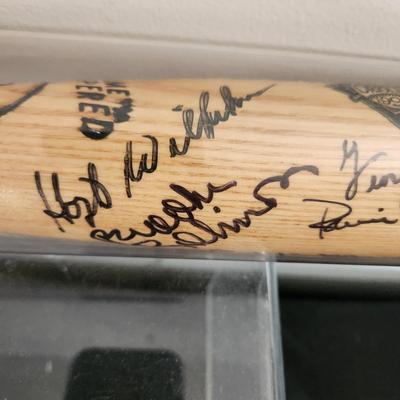Baltimore Orioles 40 Anniversary 1994 Bat Signed Earl Weaver Frank Robinson Reggie Jackson Luis Aparicio Jim Palmer Eddie Murray Brooks...