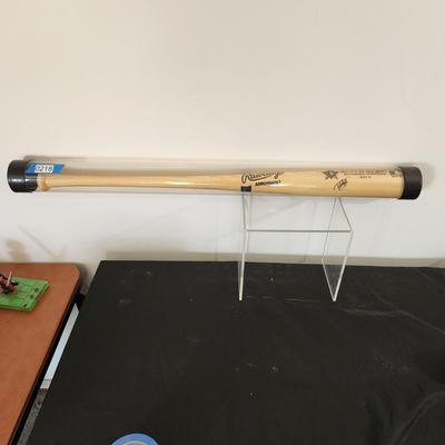 1993 All Star Game Bat Signed