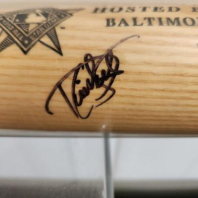1993 All Star Game Bat Signed