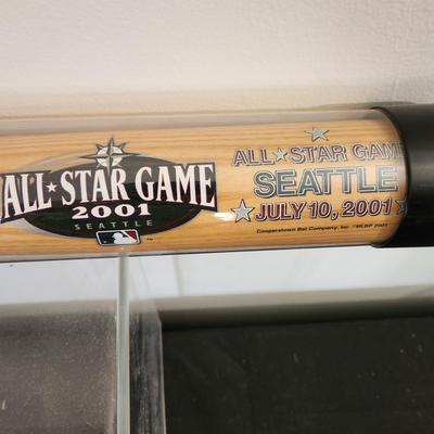 All Start Game 2001 Seattle Baseball Bat Cooperstown Bat