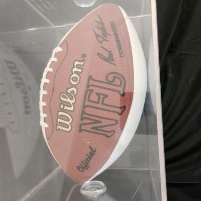 NFL Football Signed By Baltimore Colts Players Lenny Moore Raymond Berry, Gino Marchetti Weeb Ewbank Jim Parker 77 & others