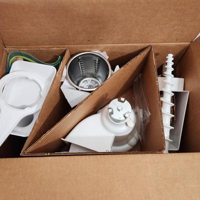 Kitchen Aid Lot 5 Qt Bowl , Stand Mixer Attachment Pack