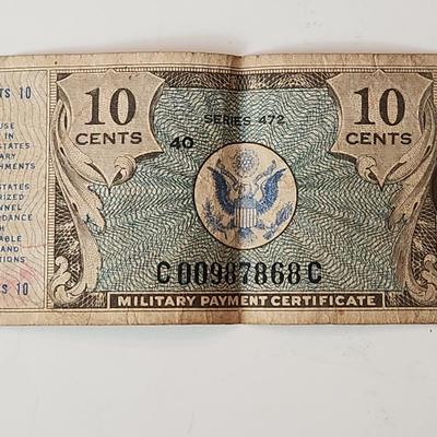 Lot of Foreign Coins & Currency WWII some late 1800's & early 1900's