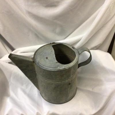 Galvanized Metal Watering Can