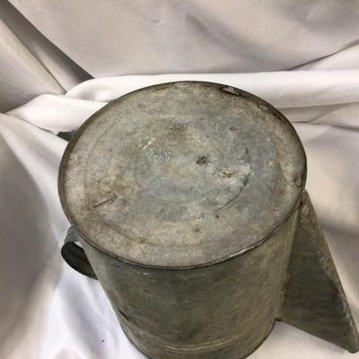 Galvanized Metal Watering Can
