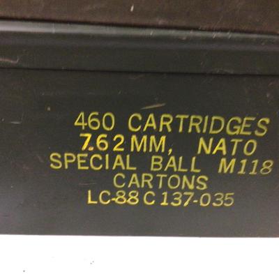 Three Military Ammo Cans