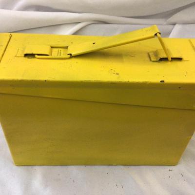 Two Ammo Boxes, Bullets, Cleaning Kit