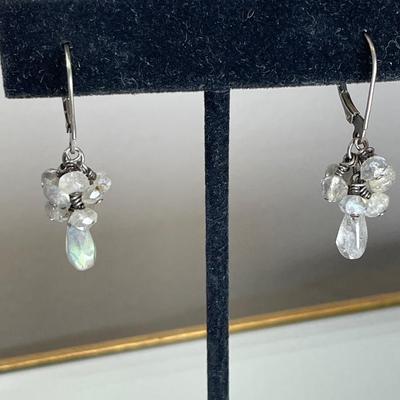 Labradorite Sterling Earrings