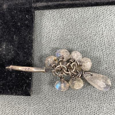 Labradorite Sterling Earrings