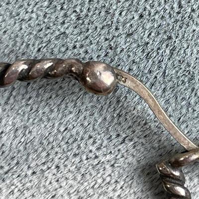 Sterling Hoops with Austrian Crystals